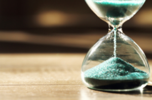Picture of an hourglass